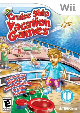 Cruise Ship Vacation Games box cover front